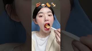 Mukbang cùng Quỳnh Truong ăn theo icon🥓🍛🌭🍢shorts trending food mukbang quynhtruong [upl. by Otreblaug554]