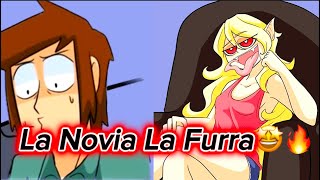 CUANDO TIENES UNA NOVIA FURRA 🥰 SUCEDE ESTO 😱🤩🔥 Dub cómic español [upl. by Artenak]