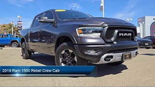 2019 Ram 1500 Rebel Crew Cab Tracy Modesto Manteca Stockton Antioch Brentwood [upl. by Pitzer79]