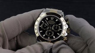 Rolex Daytona Twotone 116503 Unboxing amp Presentation Video [upl. by Yonita440]