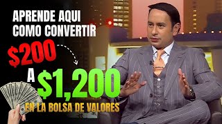 Aprende Aquí Cómo Convertir 200 a 1200 en la Bolsa de Valores [upl. by Adyahs85]