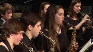 Wickliffe High School Swing Marching Band Rocks the Rock Hall Plaza [upl. by Lody657]