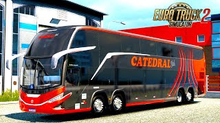 ETS 2 Mod Bus  Viação Catedral  BrasíliaGoiania  EAA  Simulação Extrema [upl. by Mccartan]