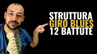 La Struttura del Giro Blues  Chitarra Lab  Lezioni di Chitarra Online [upl. by Gemma]