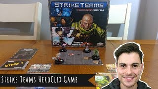 Strike Teams Heroclix Review  How it Works [upl. by Anastassia677]