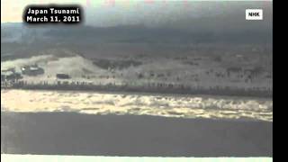 Japan Tsunami Devastation Clips 2011 [upl. by Gitel]