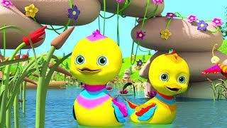 Five Little Ducks  Best Sing  Along Songs amp Nursery Rhymes  Cartoons for Kids  Little Treehouse [upl. by Ethben]