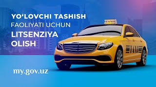 Yo‘lovchi tashish faoliyati uchun litsenziya olish tartibi [upl. by Brownson]