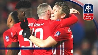 Manchester United 40 Wigan Athletic  Emirates FA Cup 201617 R4  Official Highlights [upl. by Legin]