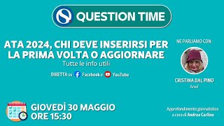 Tutorial terza fascia ATA 2024 chi deve inserirsi per la prima volta o aggiornare [upl. by Triley]