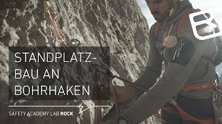 Anleitung Standplatzbau Reihenschaltung mit 2 Bohrhaken  Tutorial 1643  LAB ROCK [upl. by Ronica912]