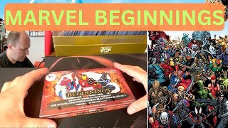 Marvel Beginnings Hobby First Box Rip [upl. by Aicrop]