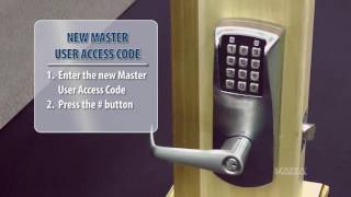 E Plex 200030005000  How to Change the Master User Access Code [upl. by Aiyotal258]