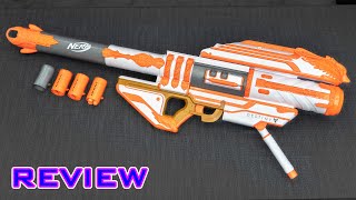 REVIEW Nerf LMTD Destiny Gjallarhorn Blaster  MASSIVE 3Dart Missile LauncherShotgun [upl. by Ambler748]