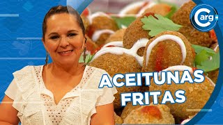 CÓMO SE HACEN LAS ACEITUNAS FRITAS [upl. by Bonine511]