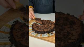 NO BAKE EGGLESS CHOCOLATE TART  HOW TO MAKE CHOCOLATE TART AT HOME shorts [upl. by Ariait]