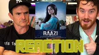 RAAZI  Alia Bhatt  Vicky Kaushal  Trailer Reaction [upl. by Nylaras]