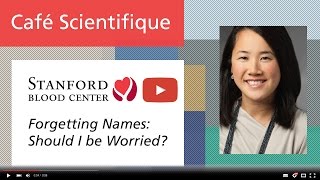 Cafe Scientifique Forgetting Names Should I Be Worried [upl. by Ahsika455]