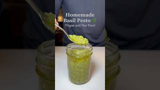 Homemade Basil Pesto Vegan and NutFree [upl. by Delacourt]