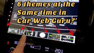 How to setup 6 themes on Car Web Guru Launcher [upl. by Tisbee568]