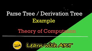 Parse Tree  Derivation Tree  Context Free Grammar CFG  Example [upl. by Massimiliano446]