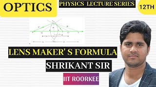 LENS MAKER FORMULA I Derivation IIT JEE NEET [upl. by Yzeerb692]