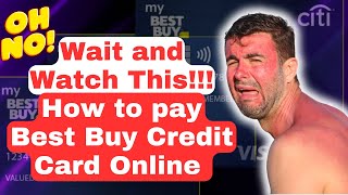 How to pay best buy credit card online  Beginners Guide [upl. by Nwahsyar915]