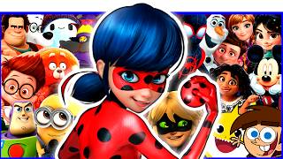 Miraculous Ladybug Theme Song Movies Games and Series COVER feat Minions [upl. by Fe]