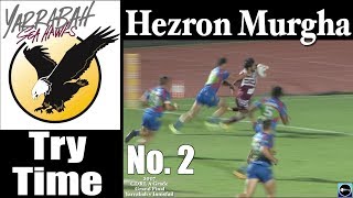 2017 Hezron Murgha 2nd Try  CDRL A Grade Grand Final  Yarrabah Seahawks v Innisfail Leprechauns [upl. by Quartus]