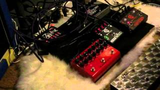 Distortion Pedal Demo  Amptweaker Tight Metal Pro Amptweaker Fat Metal ISP Theta Preamp [upl. by Gerik398]