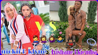 Nickii and klyne VS Tishane and keimba edition 🤷‍♂️🤷‍♀️💥 Jamaican YouTubers [upl. by Anikes]