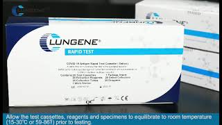 CLUNGENE SALIVA ANTIGEN VIDEO CARA PAKAI DAN HASIL INTERPRETASI NYA [upl. by Ergener]