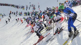 Weißer Rausch 2018  St Anton  Das härteste Amateurrennen [upl. by Ariaek]