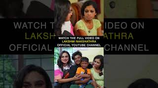 Watch the full video on Lakshmi Nakshathra Official YouTube channel ♥️ [upl. by Naveb]