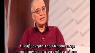 Ahmet Cavit An talks about Turkey and Cyprus EEZ [upl. by Onairam462]