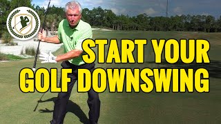 HOW TO START THE GOLF DOWNSWING PERFECTLY IN PLANE [upl. by Duarte]