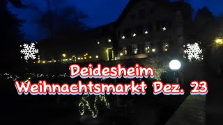 Besuch Deidesheimer Weihnachtsmarkt Dezember 2023 [upl. by Aniral]