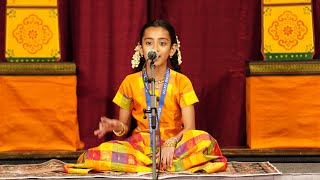 Carnatic vocal performance in Thyagaraja amp Purandaradaasa Aradhane 2024 [upl. by Risay]