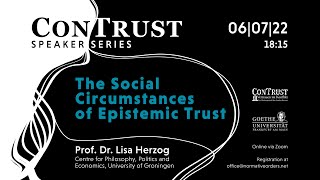 The Social Circumstances of Epistemic Trust [upl. by Karisa]