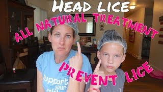 HOW TO GET RID OF HEAD LICE NATURALLY  LICE PREVENTION  GETTING RID OF NITS [upl. by Rumery246]