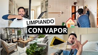 ✅limpie todo con solo vapor 😱🏠 Limpieza Profunda [upl. by Yorel]