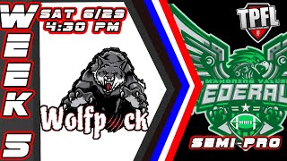 Stark County Wolfpack vs Mahoning Valley Federals [upl. by Grim]