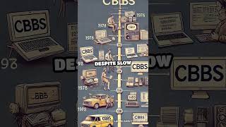 ☎️ CBBS The OG Social Network Before the Internet Even Existed 🤯 dailystory historyfacts [upl. by Cirnek]