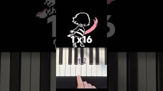 Grab the KniveBattle Piano Tutorial shorts [upl. by Fayre6]