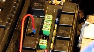 When your car won’t crank or start part 3 How to check relays fuses switches and wires [upl. by Lehteb]