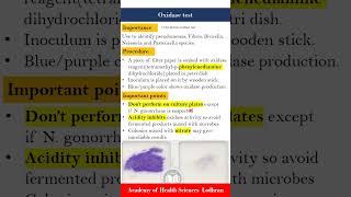 Oxidase test  Microbiology  by Imran Yaseen [upl. by Ahtnicaj]