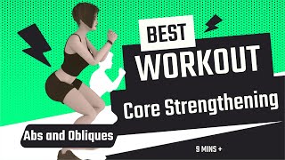 BEST WORKOUT  Core Strength Workout Sculpt Your Abs and Obliques [upl. by Assilim]