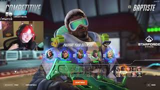 23K HEALS ASPEN SHOWING HOW TO PLAY AS BAPTISTE OVERWATCH 2 SEASON 11 [upl. by Ahsikad]