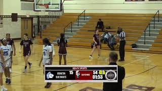 BAYONNE HIGH SCHOOL GIRLS VARSITY BASKETBALL VS IRVINGTON 2024 NJSIAA ROUND 1 [upl. by Golden374]