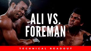 Technical Readout Muhammad Ali vs George Foreman [upl. by Inig]